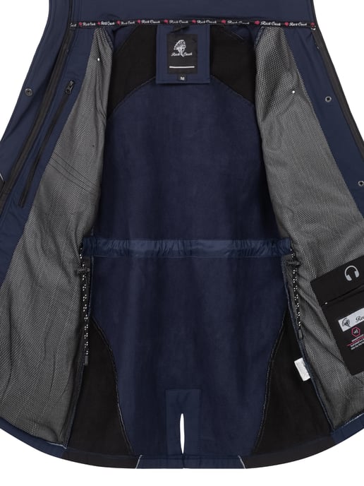 Rock Creek Softshelljacke Schwarz