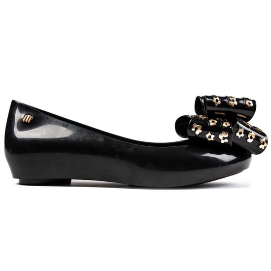 Melissa Ultragirl Foil Bow Ballerinas - Image 1