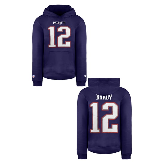 Fanatics NFL New England Patriots Tom Brady Jumper Name Number Hoodie - Image 3