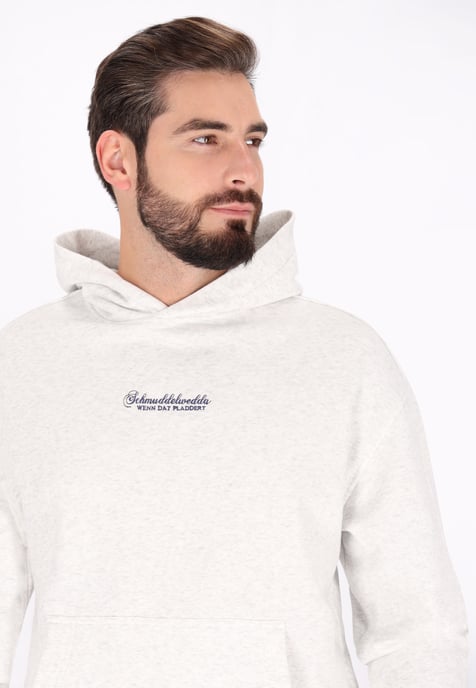 Schmuddelwedda Sweatshirt Heren wol wit melange - Image 5