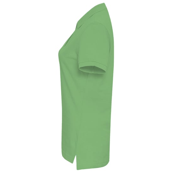 Asquith & Fox Womens/Ladies Plain Short Sleeve Polo Shirt (Lime)