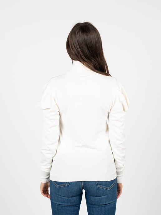 Liu Jo Pullover Woman's Off-White - Image 5