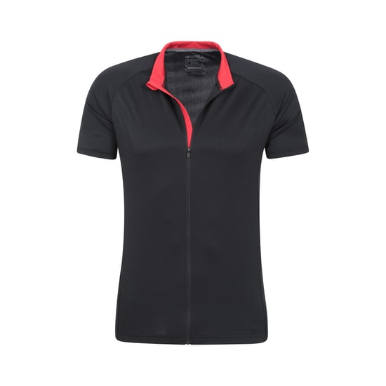 Mountain Warehouse Mens Roubaix Full Zip Cycling Top (Jet Black)