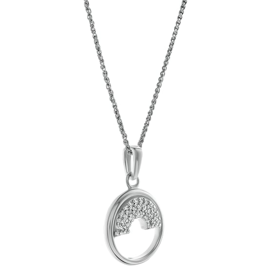 Orphelia 'Tista' Dames 925 Sterling Zilveren Hanger met Ketting - Zilver ZH-7586 - Image 3