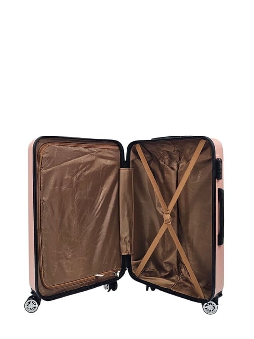 Hard Shell Cabin Suitcase 8 Wheel Luggage Case Travel Bag