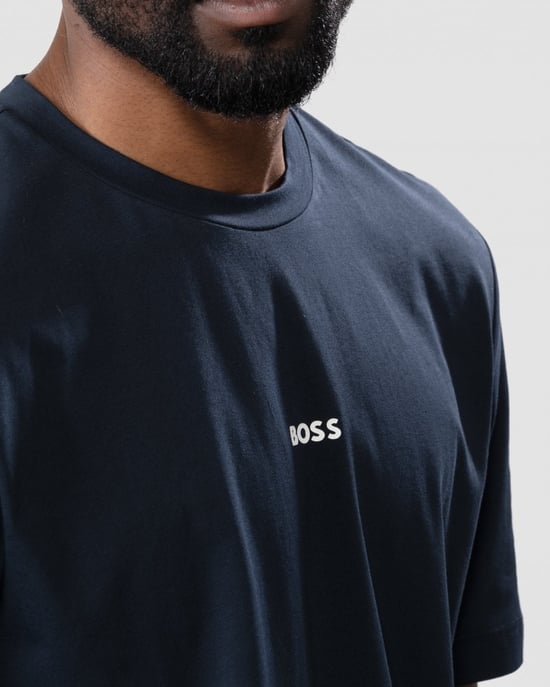 BOSS Orange TChup Mens Crew Neck Small Logo T-Shirt NOS - Image 2