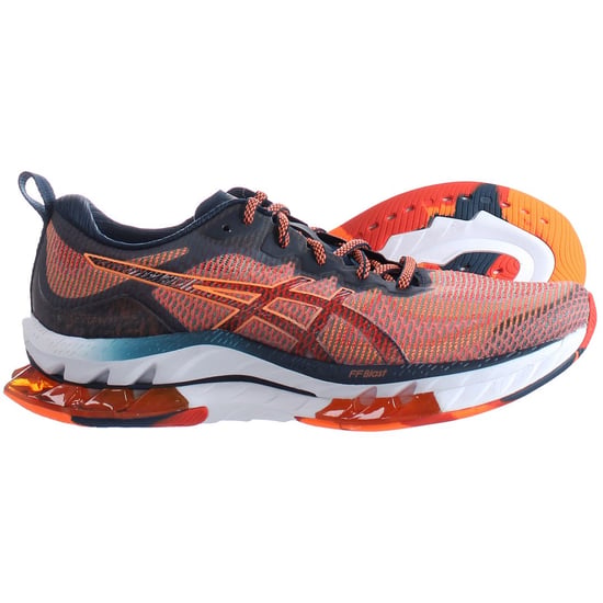 Asics Gel-Kinsei Blast LE Mens Orange Trainers - Image 4