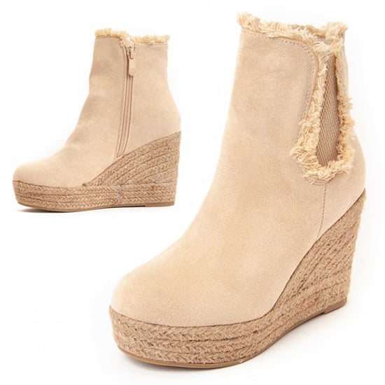 Montevita Wedge Ankle Boot Botilan43 In Beige