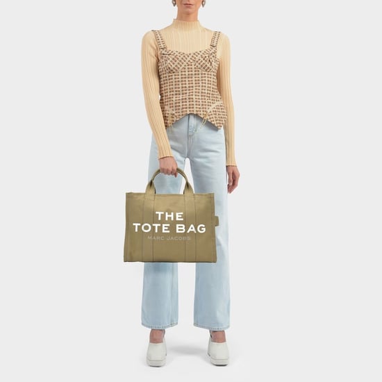 The Small Tote Bag - Marc Jacobs - Slate Green - Cotton