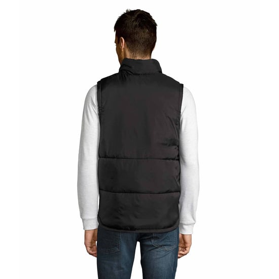 SOLS Warm Unisex Gewatteerd Bodywarmer Jasje (Zwart) - Image 3