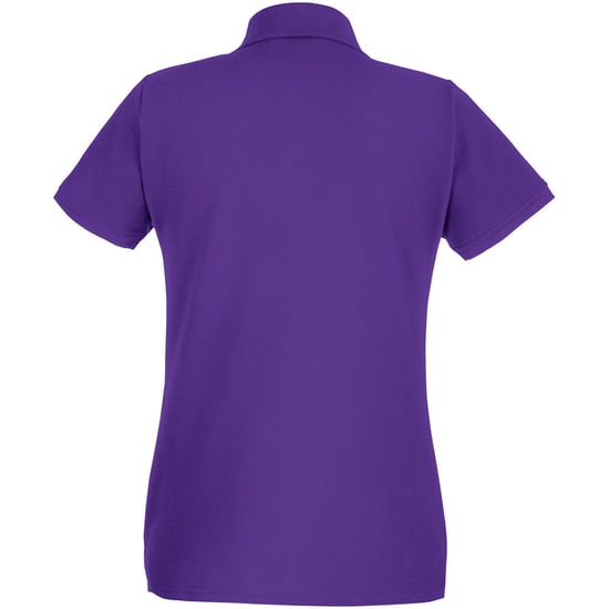 Fruit Of The Loom Vrouwen Dames-Fit Premium Poloshirt Met Korte Mouwen (Paars) - Image 2