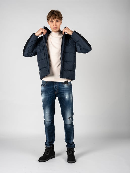 Geox Jacket Terence Men's Blue - Image 5