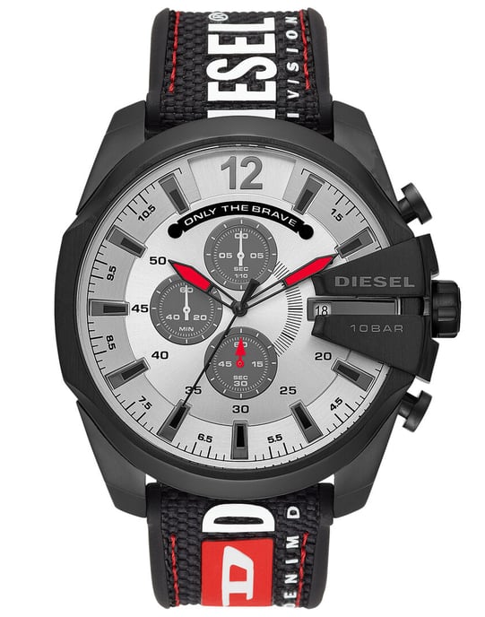 Diesel Mega Chief Men's Black Watch DZ4512
