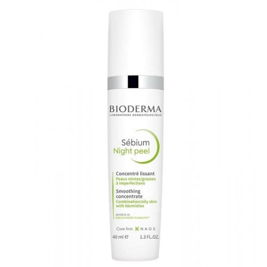 Bioderma Sebium Nattpeeling Utjämnande Koncentrat Gel 40ml - Image 1