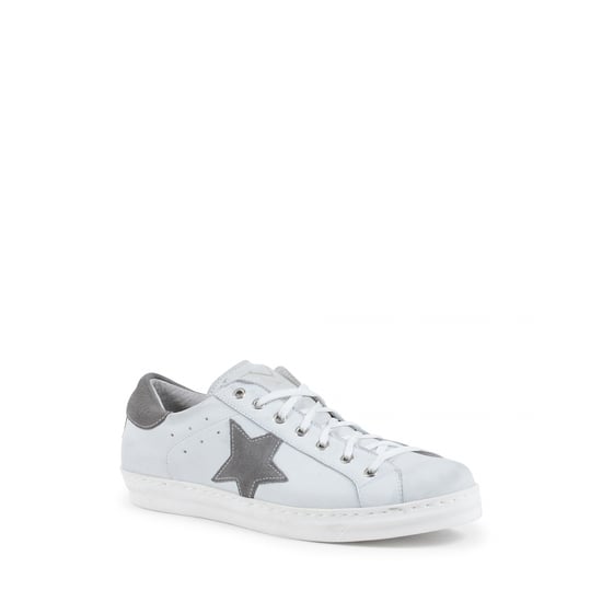 19V69 Italia Mens Sneakers Multicolor GOLD03 VIT BIANCO CAM GRIGIO - Image 2
