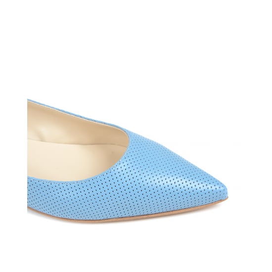 19V69 Italia Womens Ballerina Light Blue 4747 TRAF AZZURRO