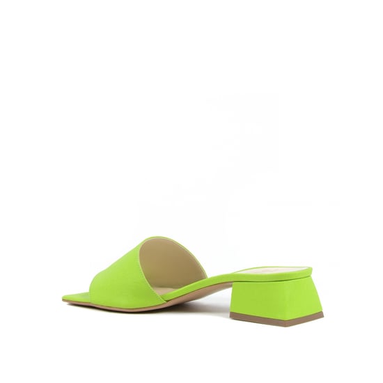 19V69 Italia Womens Sandal Green 4909 PELLE STAMP VERDE ACIDO