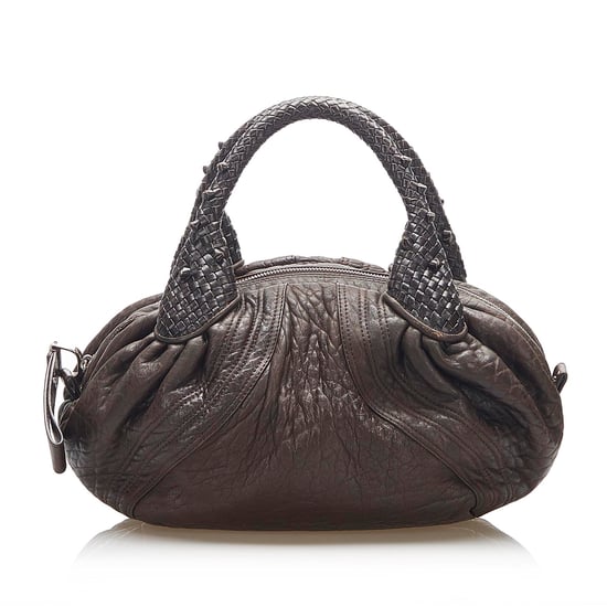 Vintage Fendi Spy Leather Handbag Brown - Image 1