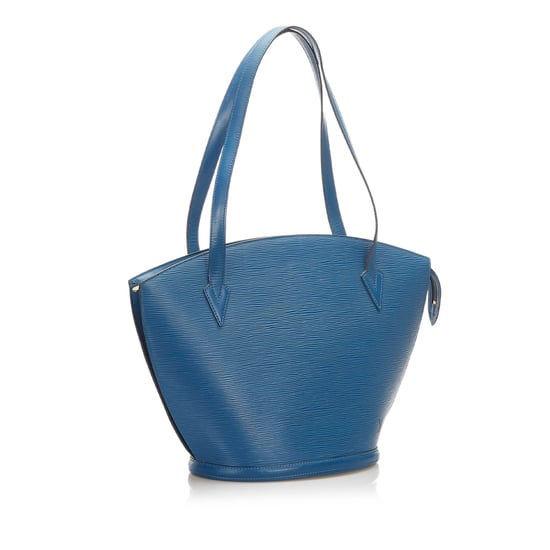 Vintage Louis Vuitton Epi Saint Jacques GM Long Strap Blue - Image 2