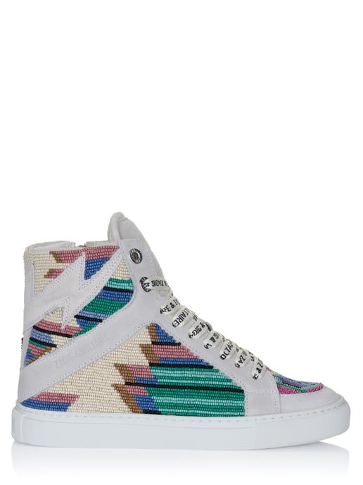 Zadig Voltaire High Flash Folk Beads schoenen wit - Image 1