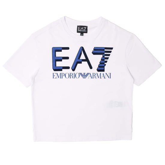 Boy's Emporio Armani EA7 Logo Series T-Shirt in White