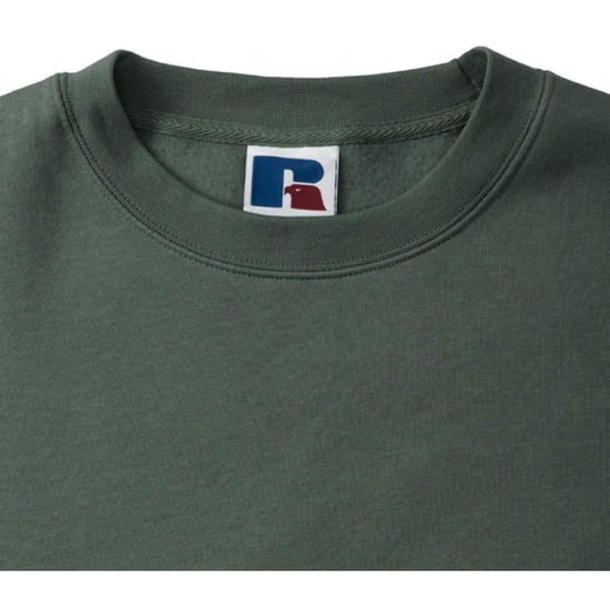 Russell Heren Authentieke Sweatshirt (Slimmer Cut) (Fles groen) - Image 3