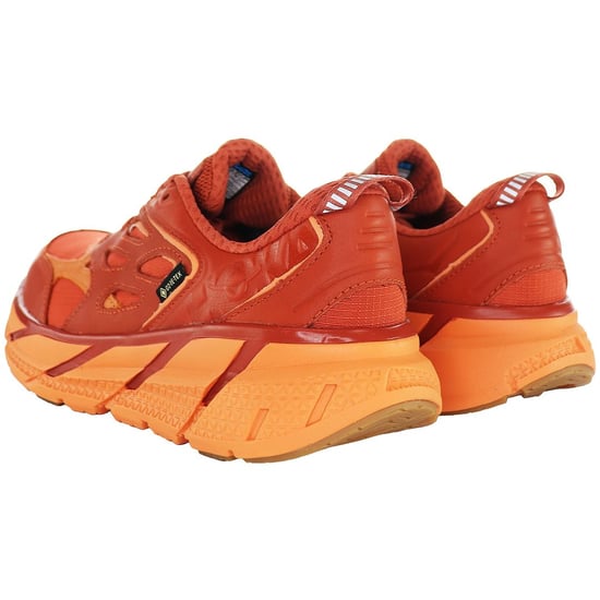 Hoka Clifton L Gore-Tex Mens Orange Trainers - Image 3