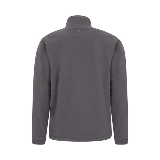 Mountain Warehouse Mens Bernard II Windproof Fleece Jacket (Grey) - Image 2