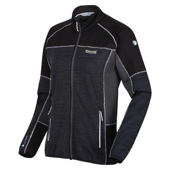 Regatta Womens/Ladies Yare V Fleece (Black/Seal Grey) - Image 4