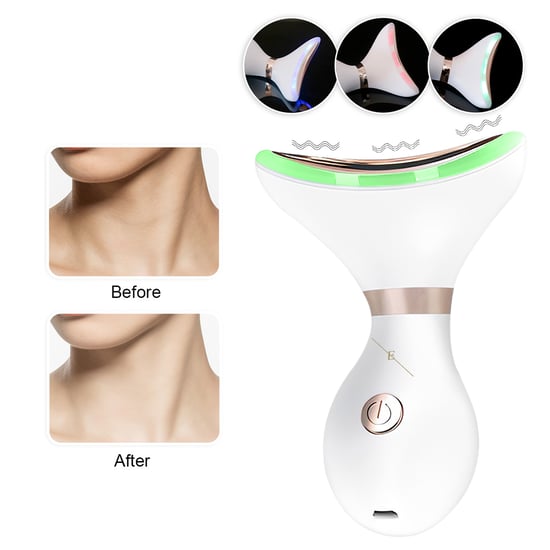 Neck & Jawline Definer LED anti-ageing system ( white ) - Image 5