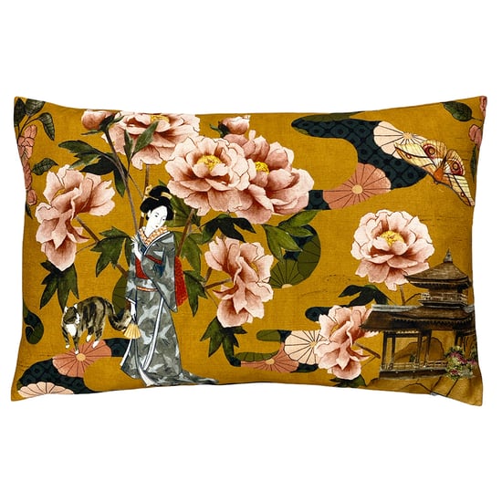 Paoletti Geisha Floral Cushion - Image 1