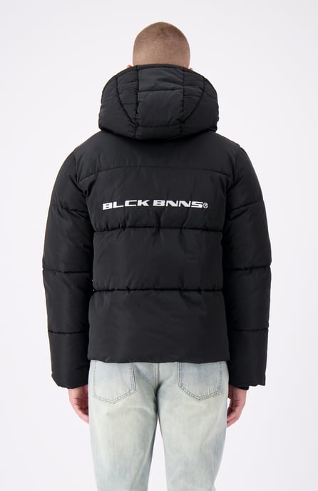 Black Bananas Block Puffer Jacket, Black