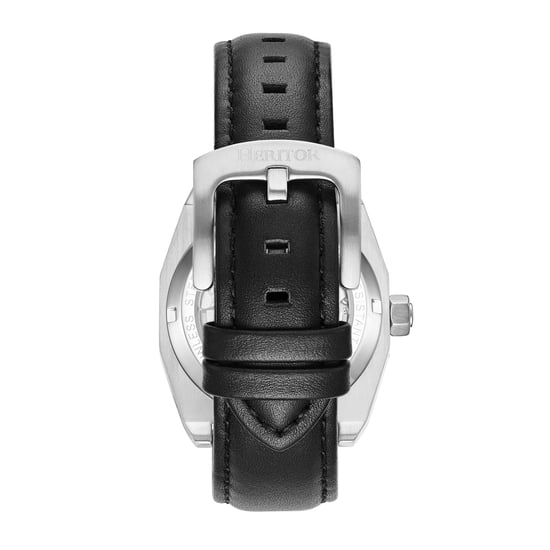 Heritor Automatic Elliott Leather-Band Watch