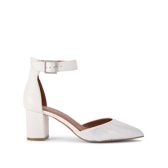 Kurt Geiger London Leather Burlington Crystal Heels