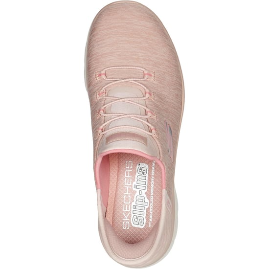 Skechers Summits Dazzling Haze Textile Women's Rose Trainers - Image 3