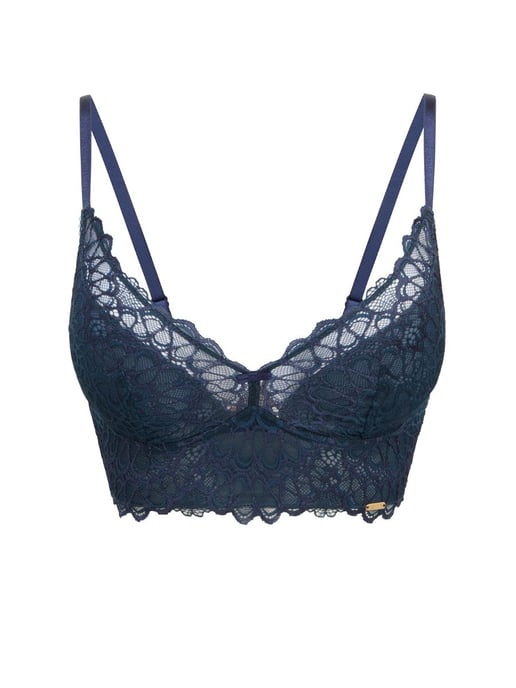 Swirl Bralette Dark Teal/Eclipse