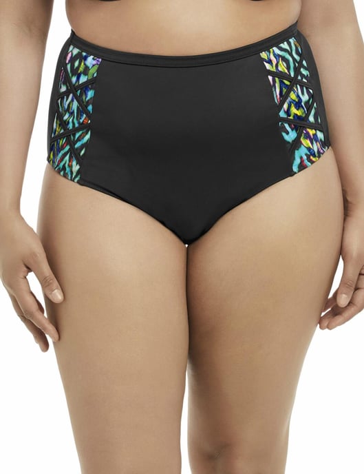 Elomi Tribal Instinct Classic Bikini Brief Black