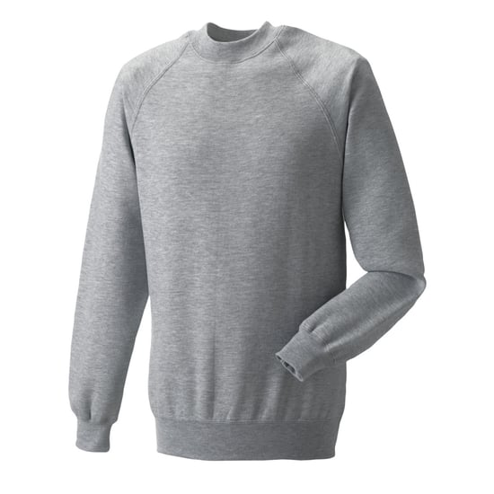 Russell Klassiek sweatshirt (Licht Oxford) - Image 1