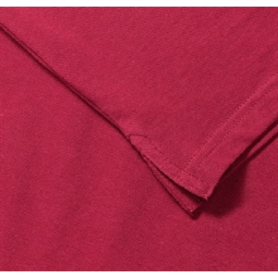 Russell Heren 100% Katoenen Korte Mouw Poloshirt (Klassiek rood) - Image 3