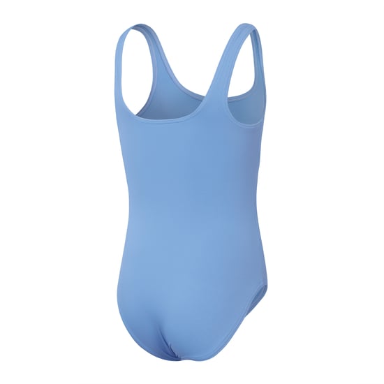 Girl's Speedo Textured Swimsuit in Blue - Image 2