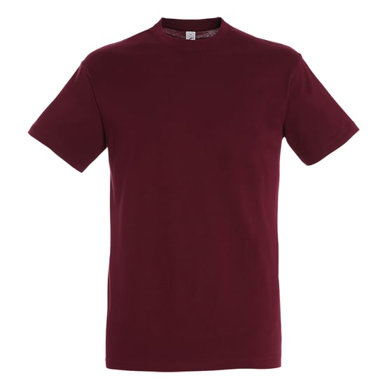 SOLS Mens Regent Short Sleeve T-Shirt (Burgundy) - Image 2
