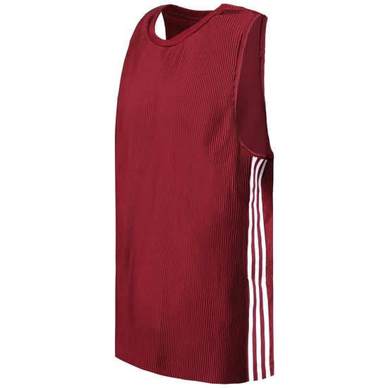 Adidas Trefoil Womens Burgundy Vest - Image 2