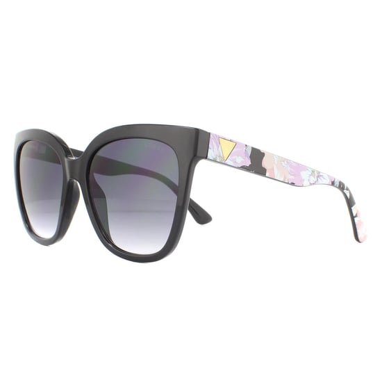 Guess Sunglasses GU7612 05B Black Pattern Grey Gradient