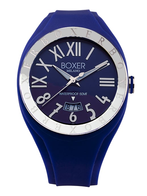 Boxer: Mens Blue Watch
