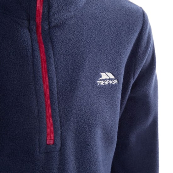 Trespass Childrens/Girls Sybil Micro Fleece (Navy/Raspberry)