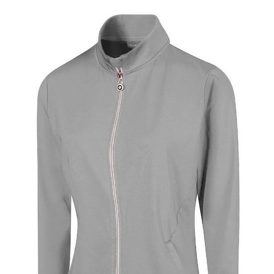 Island Green Dames/Dames Essential Golfjack (Grijs) - Image 2