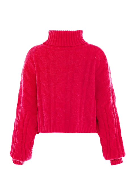 Mymo Trui met coltrui Dames roze - Image 2