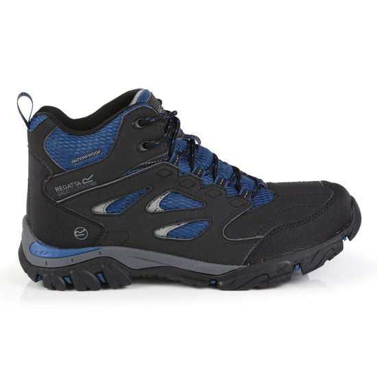Regatta Dames Holcombe IEP Mid Wandelschoenen (Ash/Blauwe Opal) - Image 2