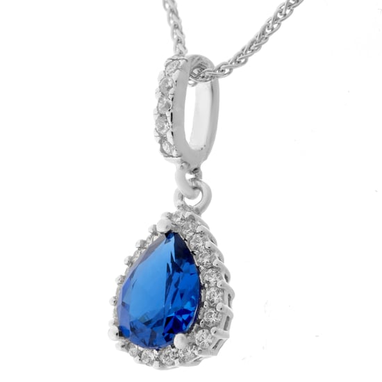 Orphelia 'Enora' Women's 925 Sterling Silver Chain with Pendant - Silver ZH-7226/SA