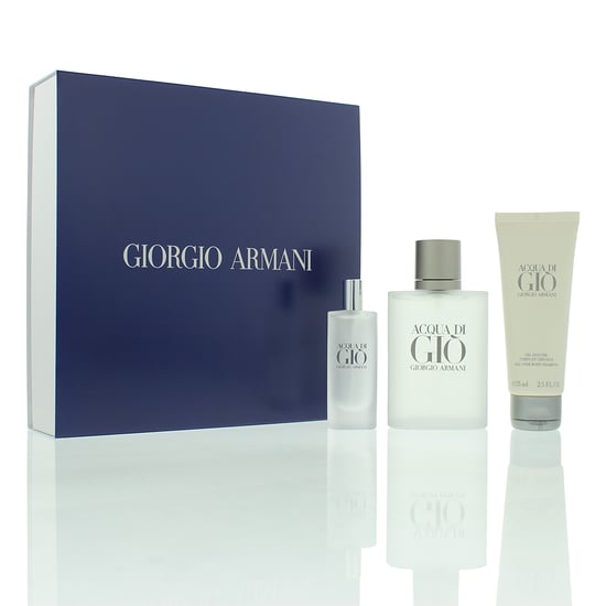 Giorgio Armani Acqua Di Gio Eau De Toilette 100ml + 15ml + Shower Gel Gift Set